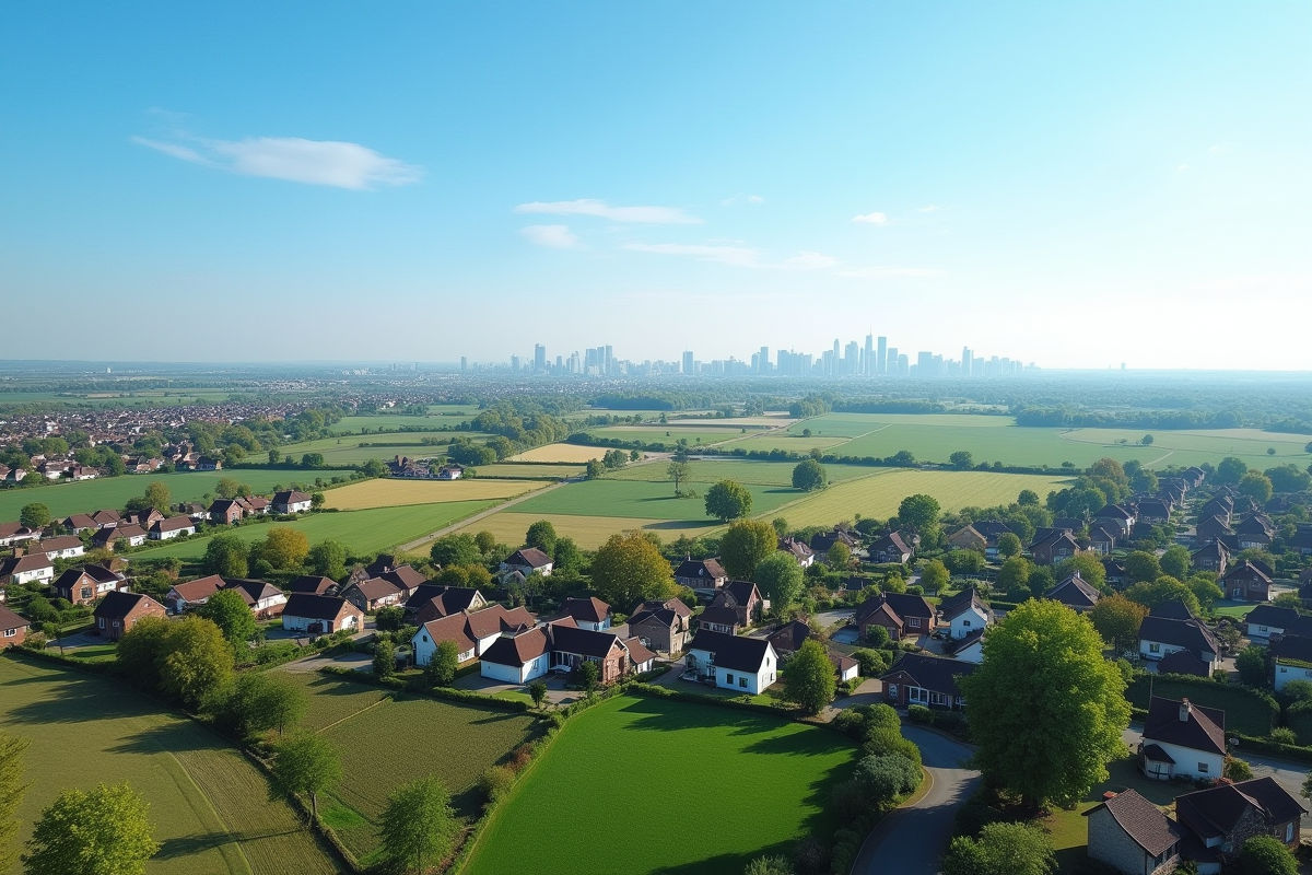 banlieue périurbain