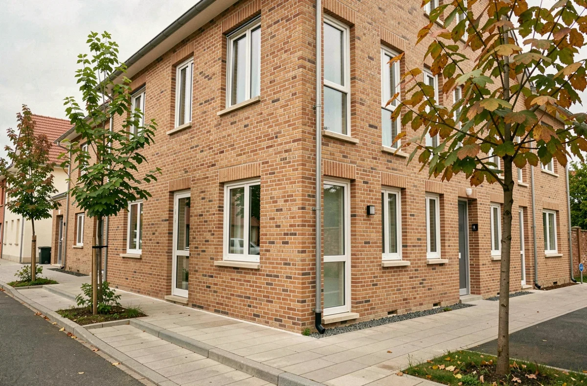 Programme immobilier neuf à Cysoing, petite résidence en brique dans une rue calme du village